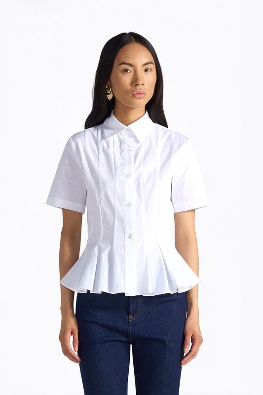 Liviana Conti Peplum Blouse