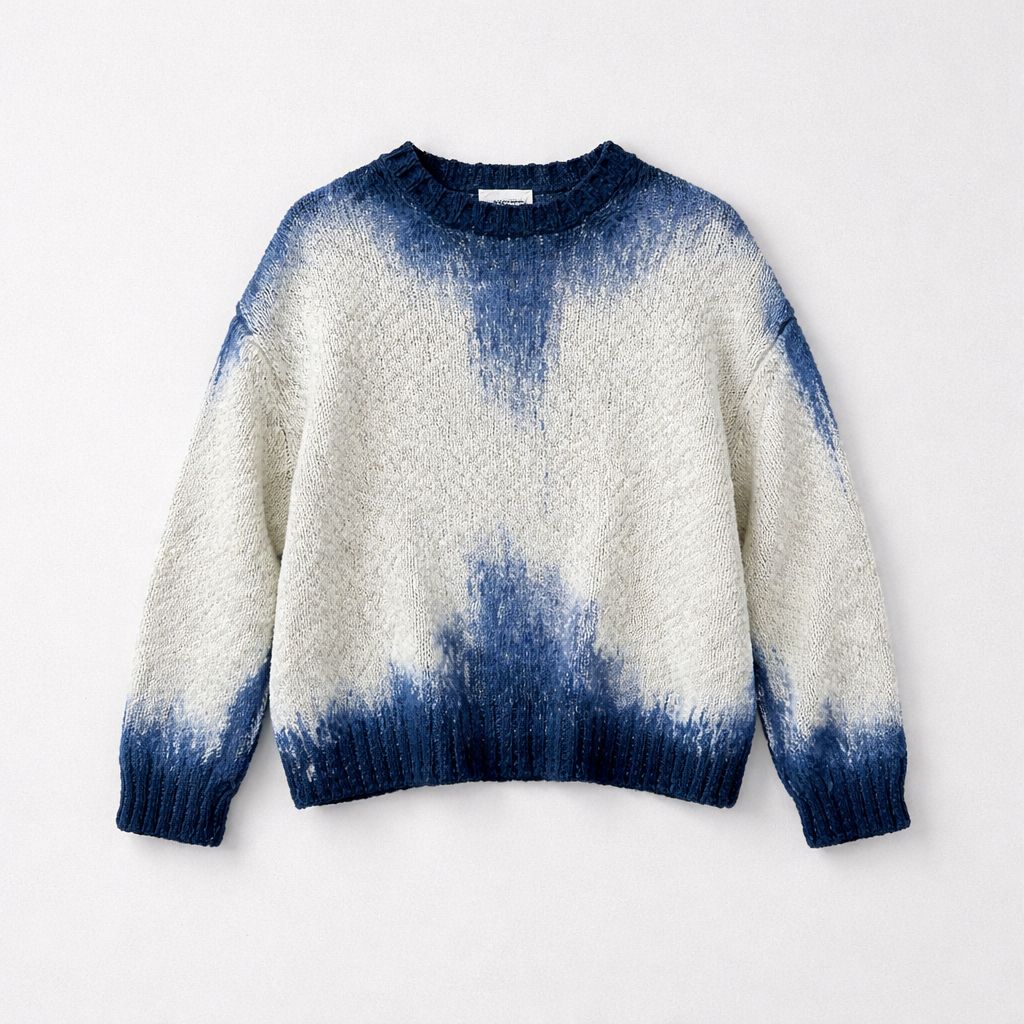 F Cashmere Grace Dip Dye Sweater