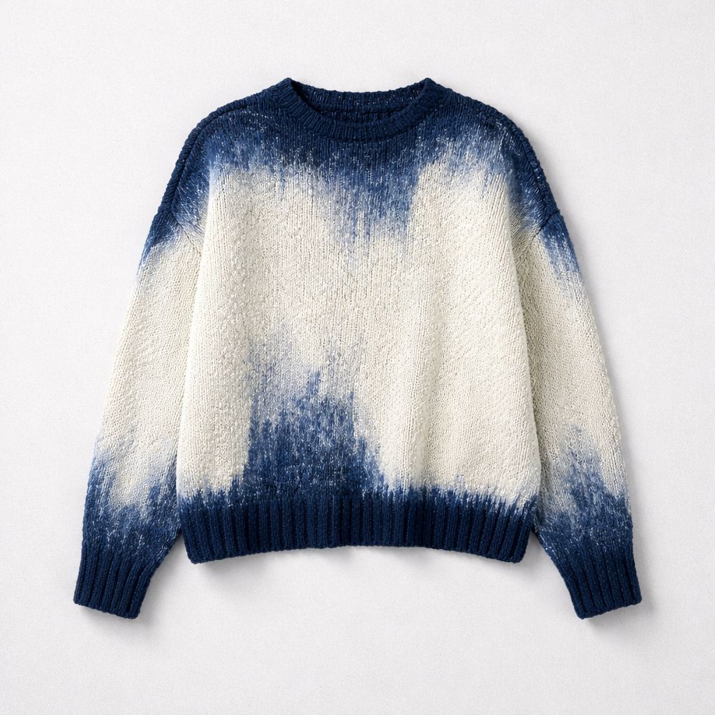 F Cashmere Grace Dip Dye Sweater