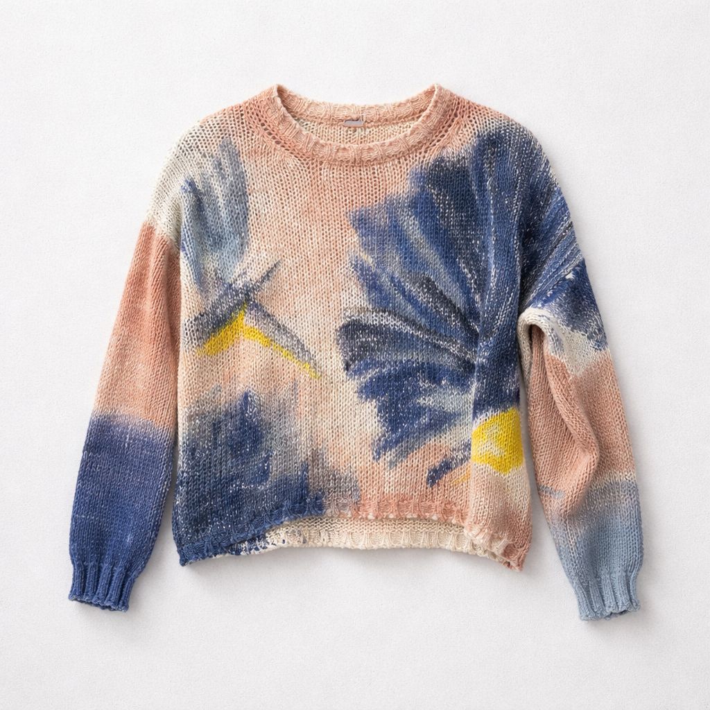 F Cashmere Silk Sweater