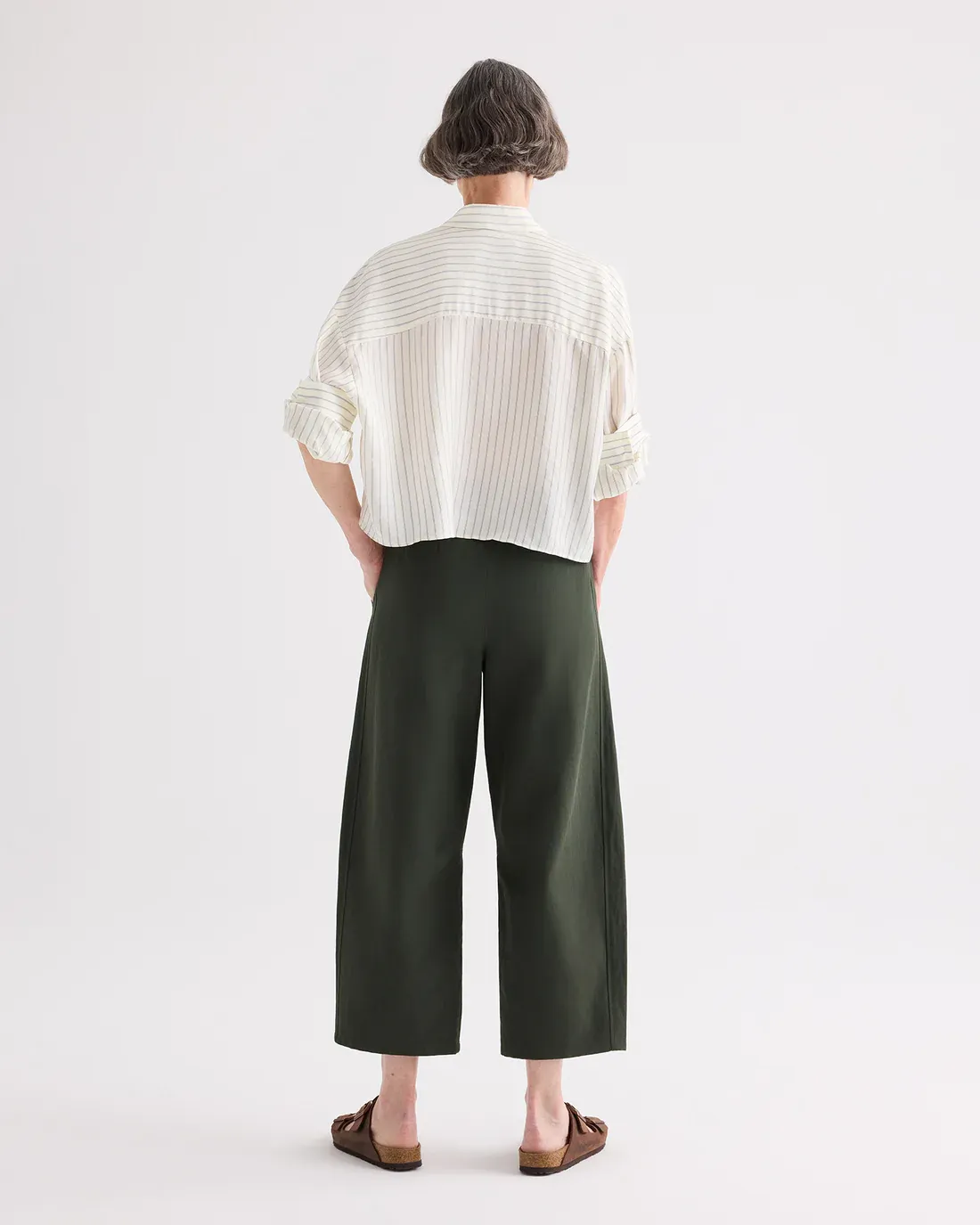 TWP Slouchy Boyfriend Trouser In Rosin