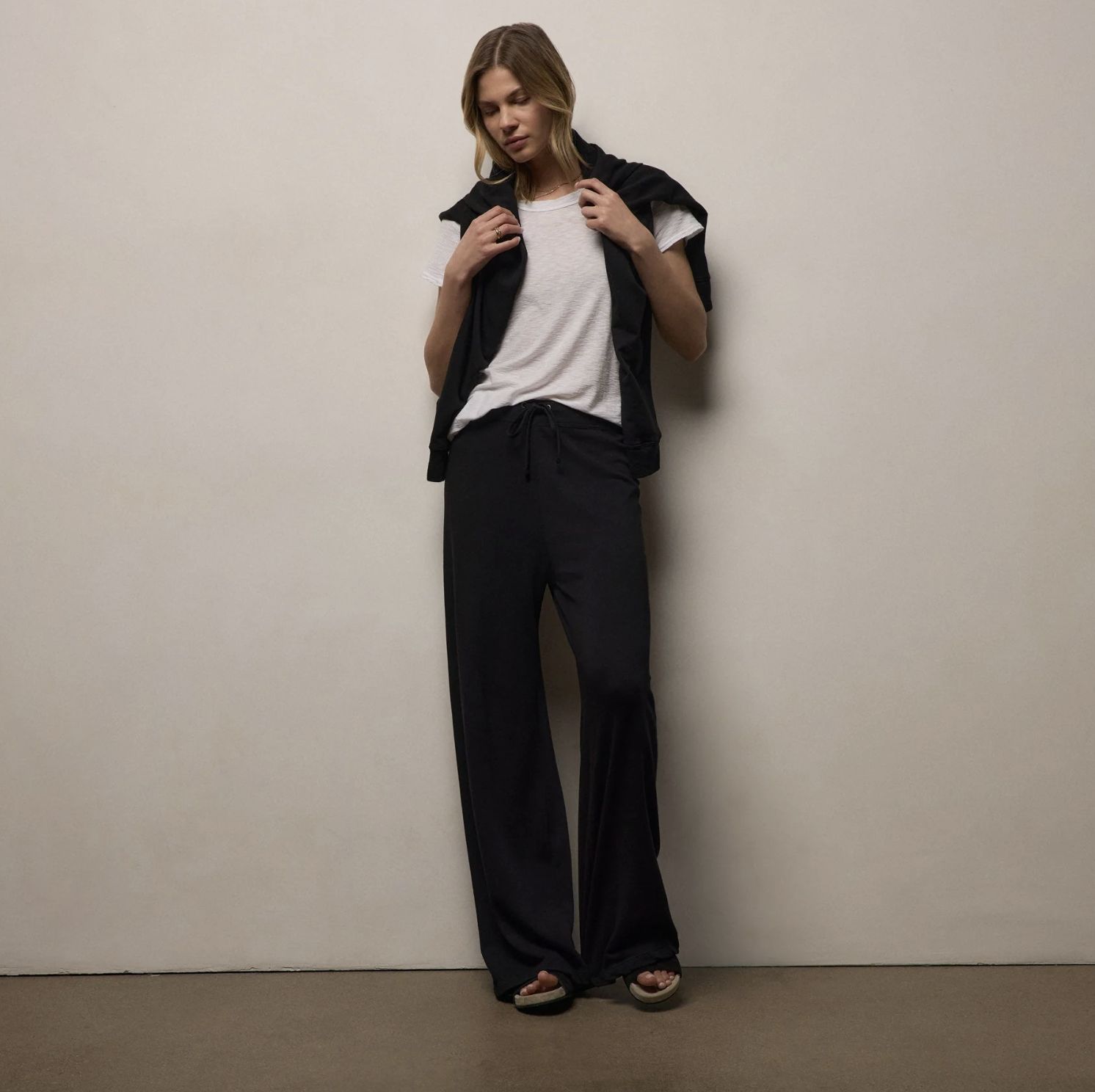 James Perse Vintage Cotton French Terry Sweatpant