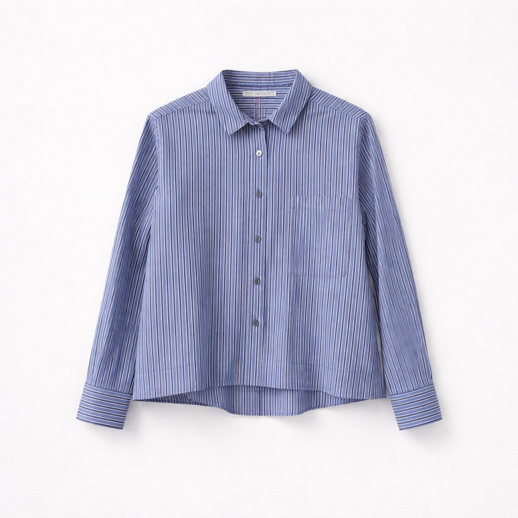 Mona Thalheimer Pleat Back Blouse