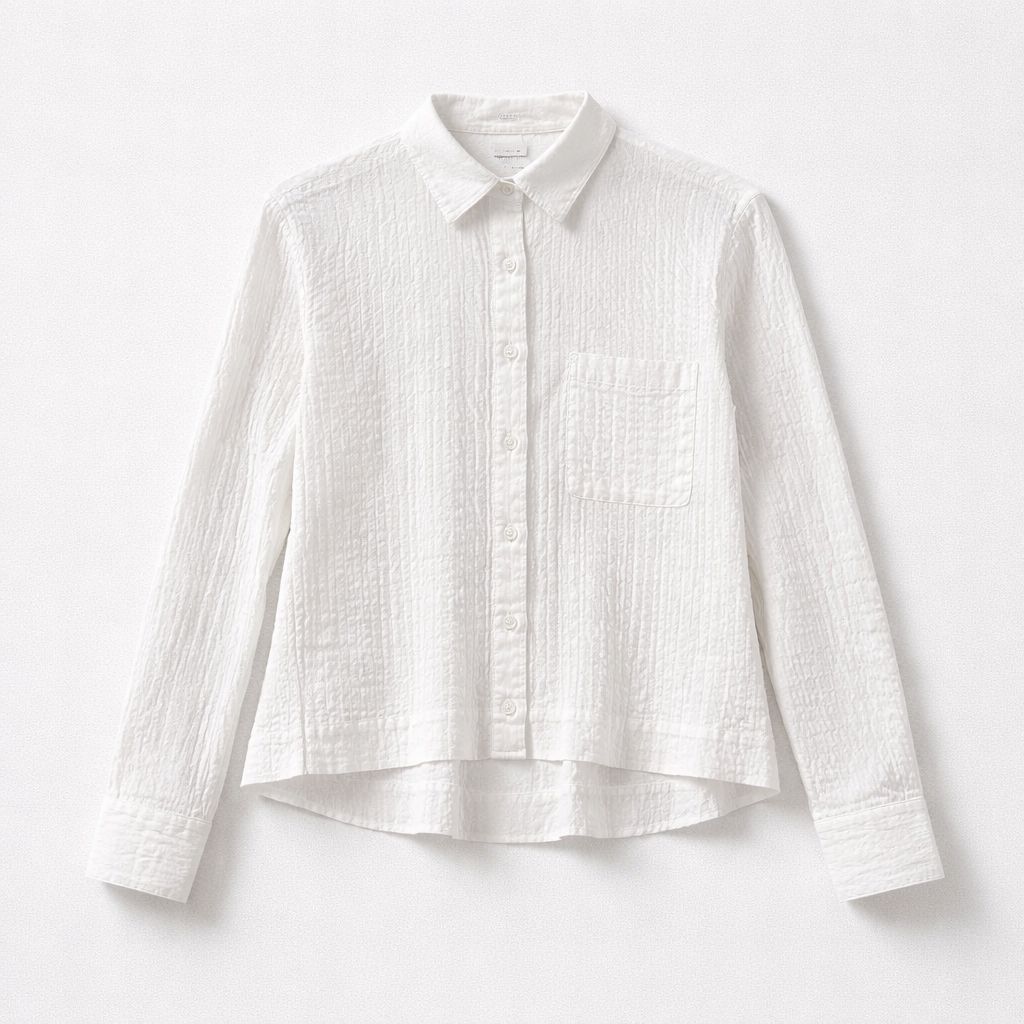 Mona Thalheimer Pleat Back Blouse