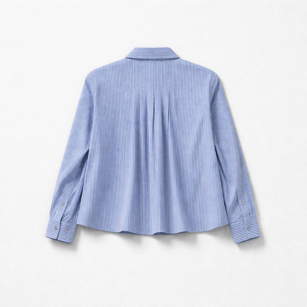 Mona Thalheimer Pleat Back Blouse