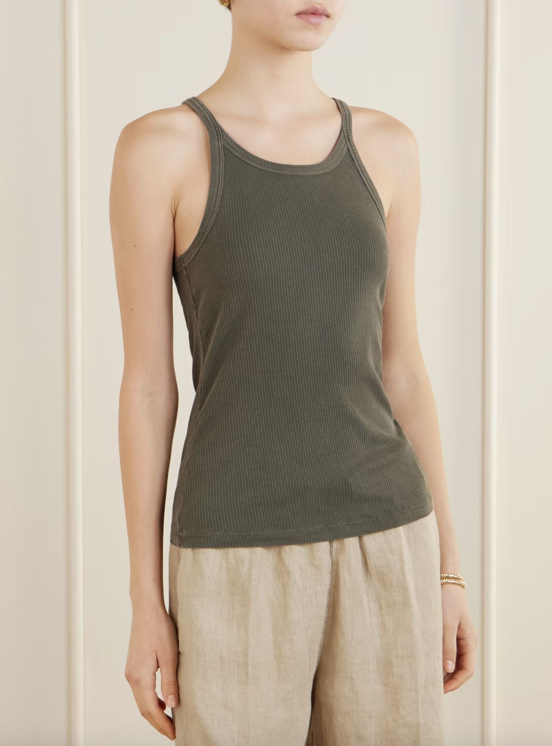 James Perse Ribbed Cami Tank