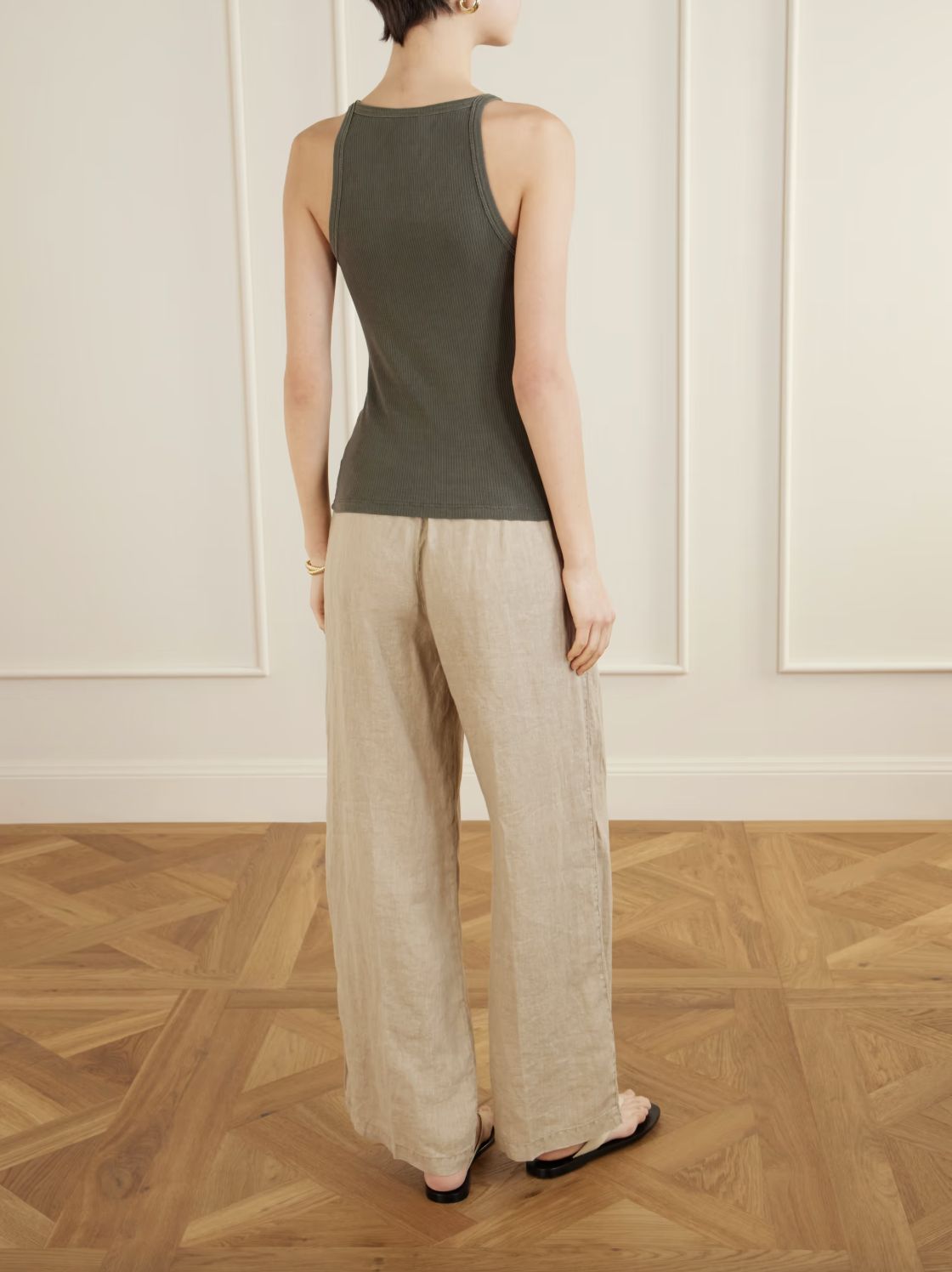 James Perse Ribbed Cami Tank