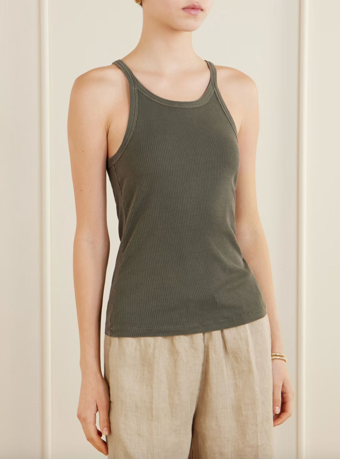 James Perse Ribbed Cami Tank