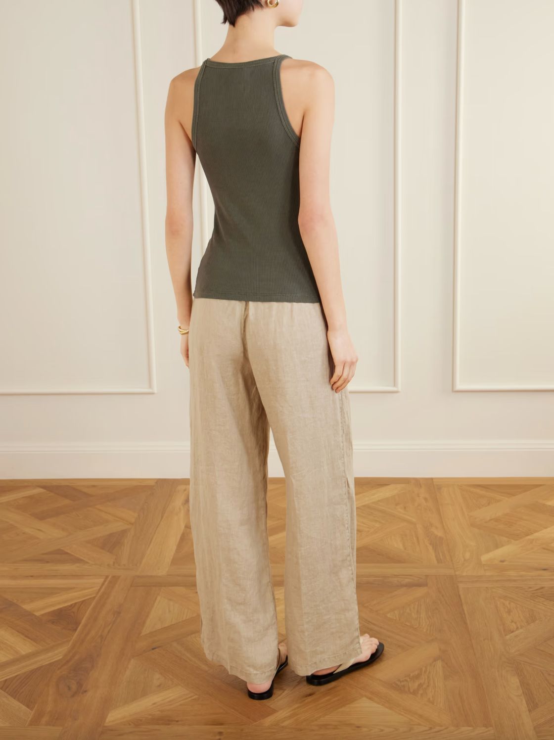 James Perse Ribbed Cami Tank