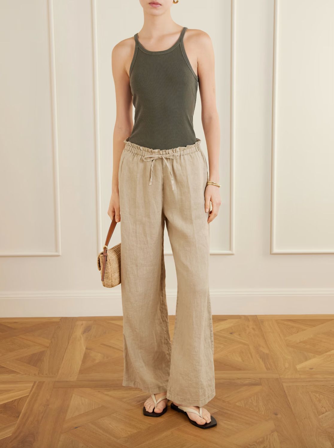 James Perse Ribbed Cami Tank