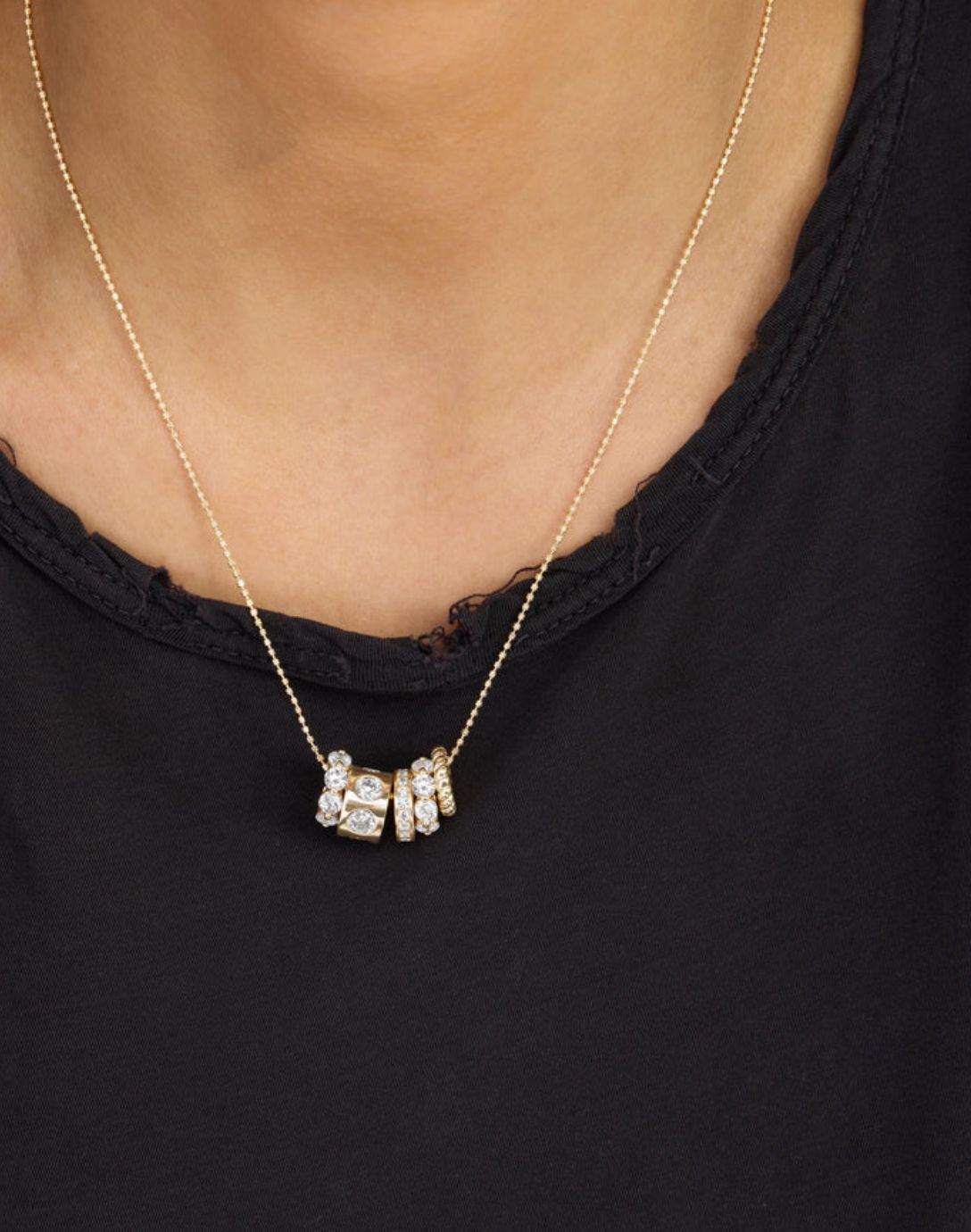 Melinda Maria Ashley Venice Necklace in Gold