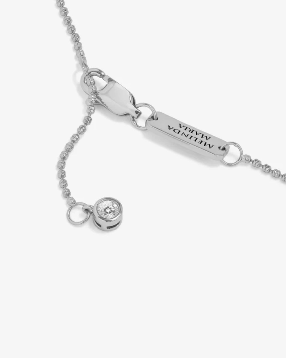 Melinda Maria Ashley Venice Necklace in Silver