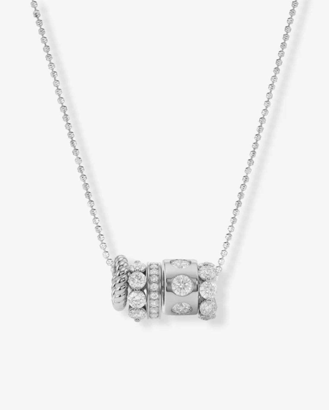 Melinda Maria Ashley Venice Necklace in Silver