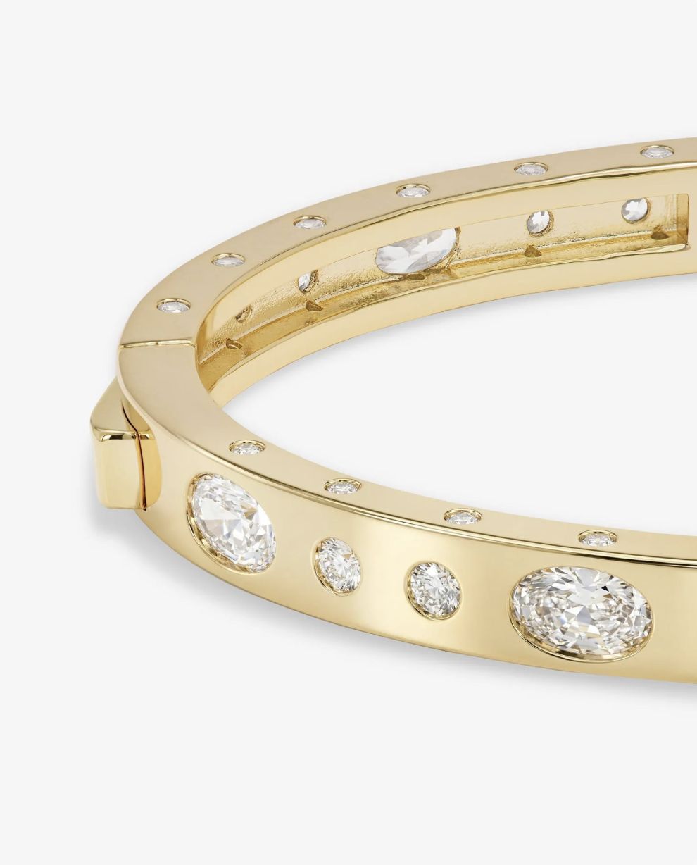 Melinda Maria Ashley Sunset Lock Cuff Bracelet