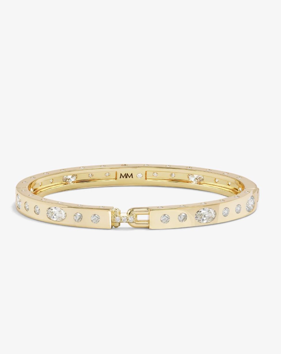 Melinda Maria Ashley Sunset Lock Cuff Bracelet
