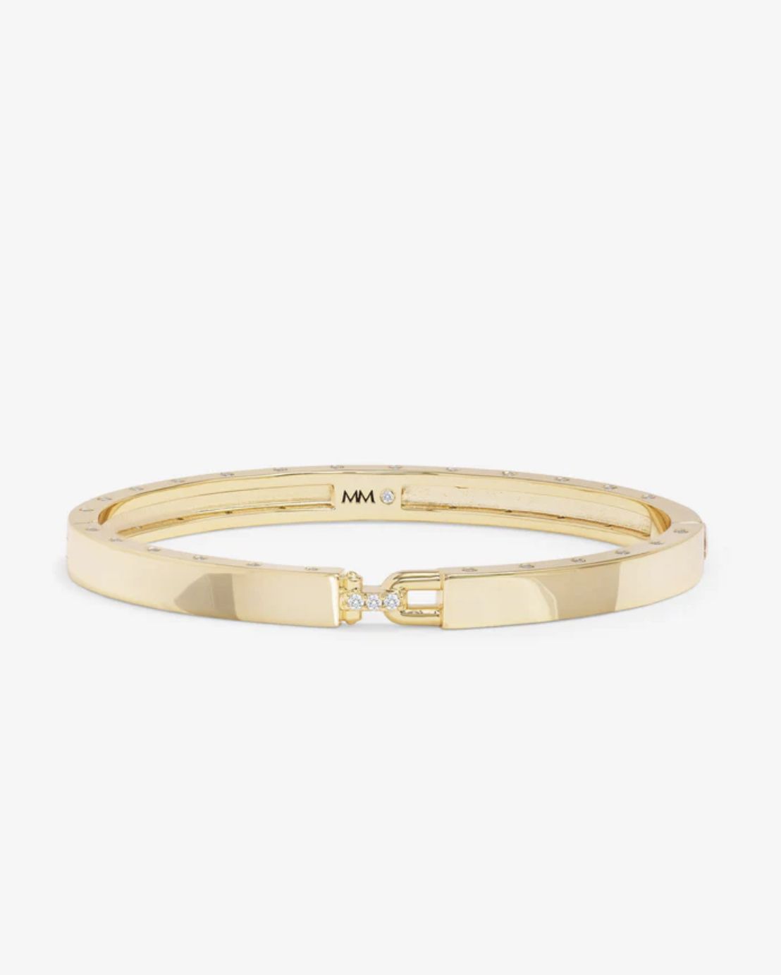 Melinda Maria Ashley Lock Cuff Bracelet