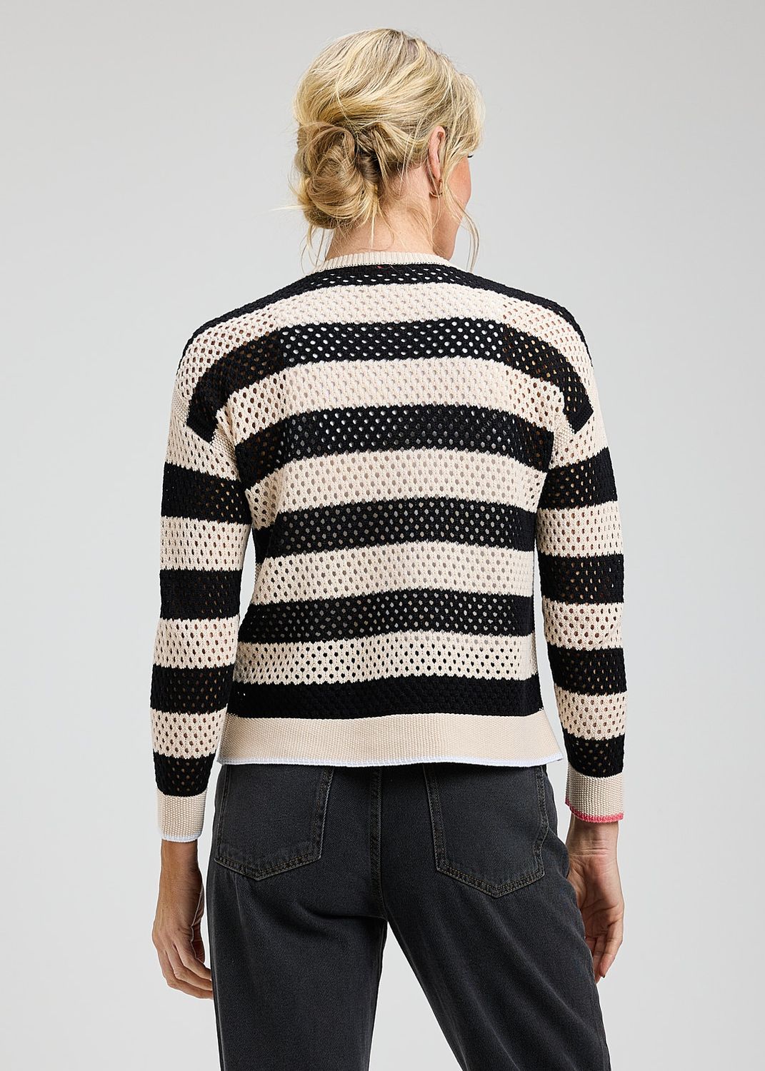 Zaket + Plover Stripe Zip Up Canvas