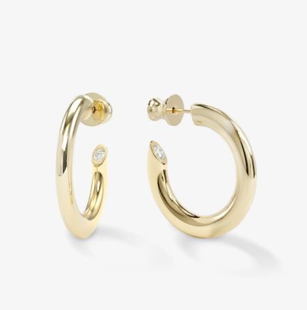 Melinda Maria Beacon Hoops Gold