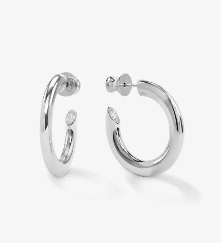 Melinda Maria Beacon Hoops Silver
