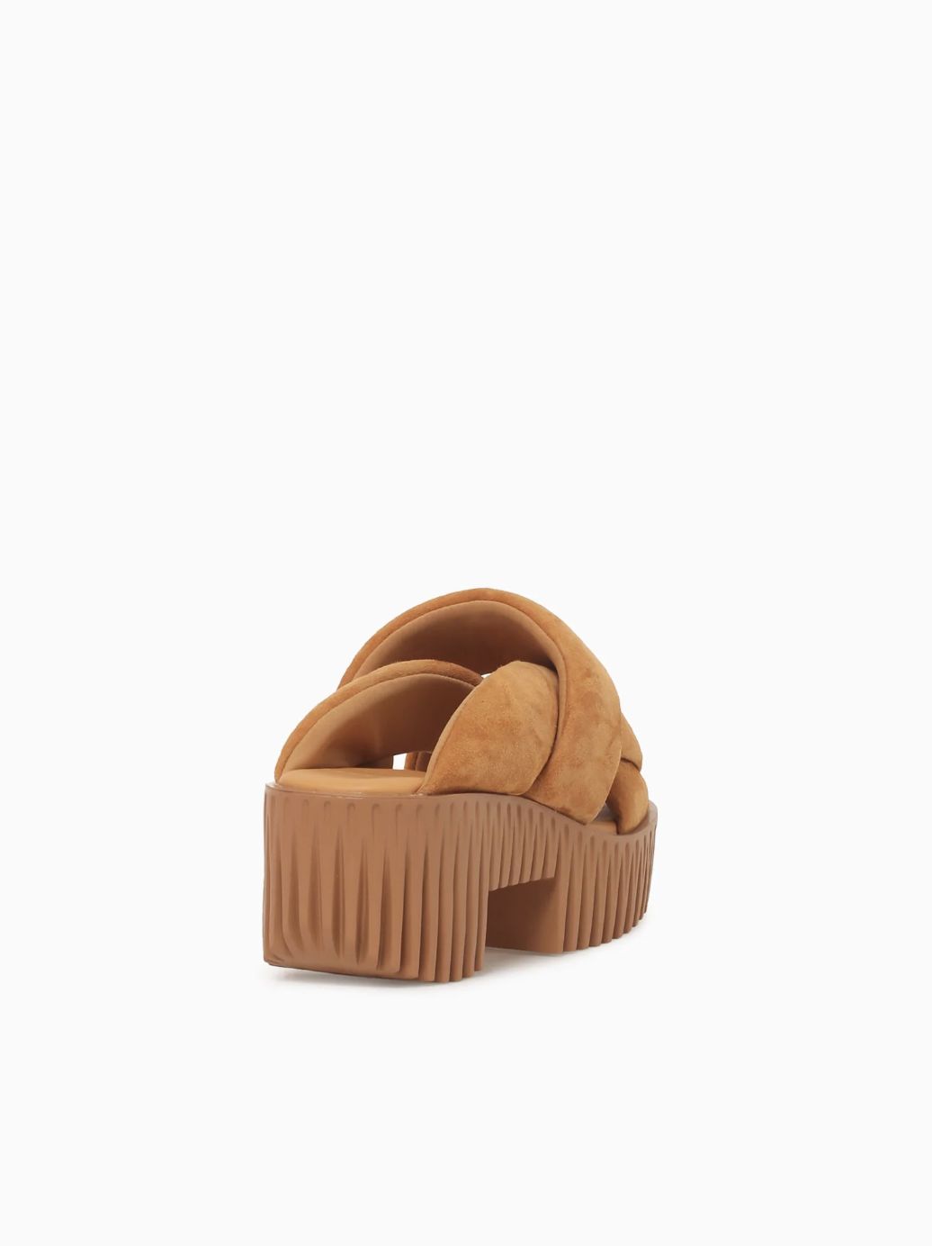 4CCCCEES Plia Semo in Tan Suede Sandal