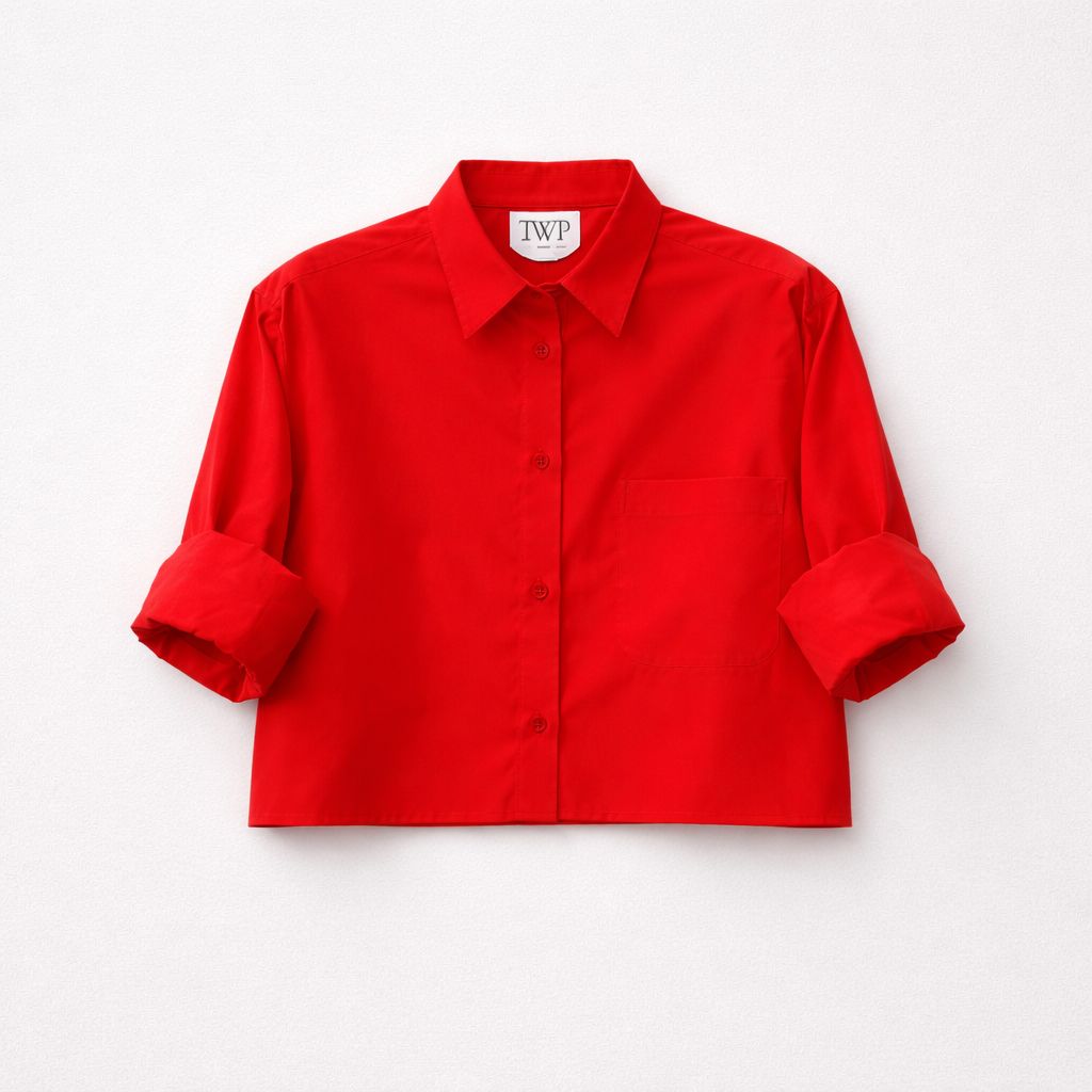 TWP Next Ex Shirt In Tomato