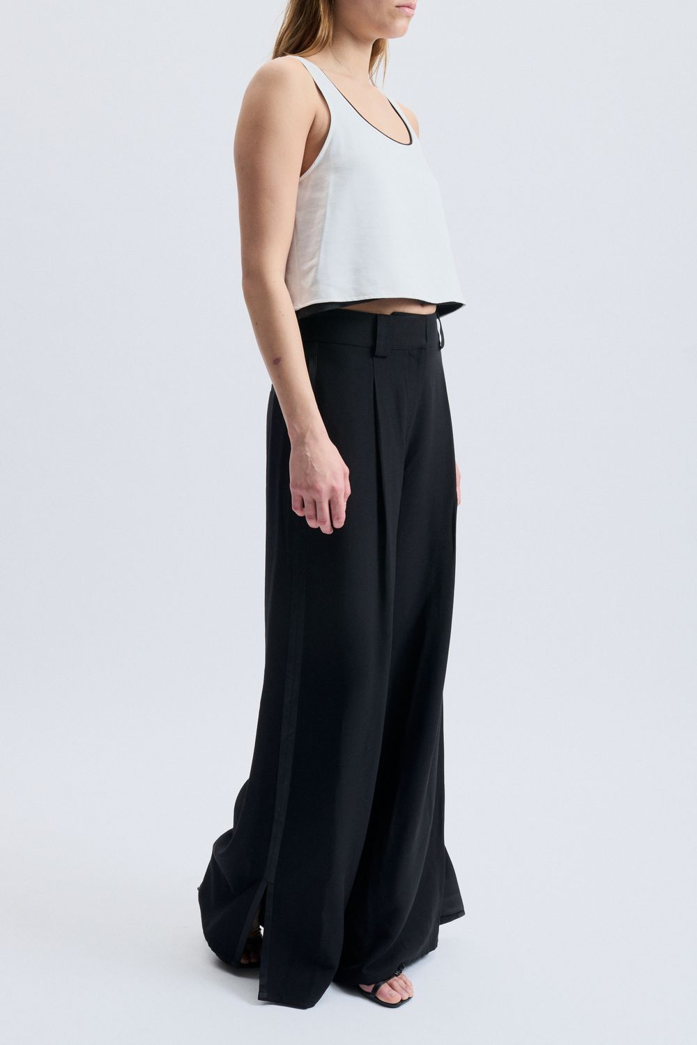 Saint Art Neve Tuxedo Pant, Color: Black, Size: XS