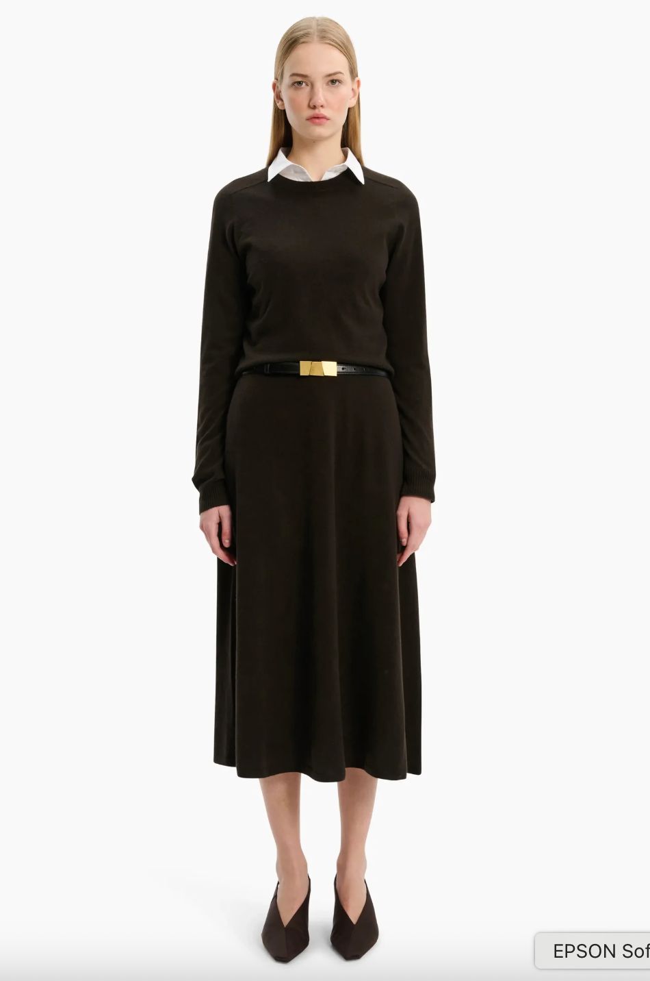 Arch4 Elara Sweater in Brown Wood