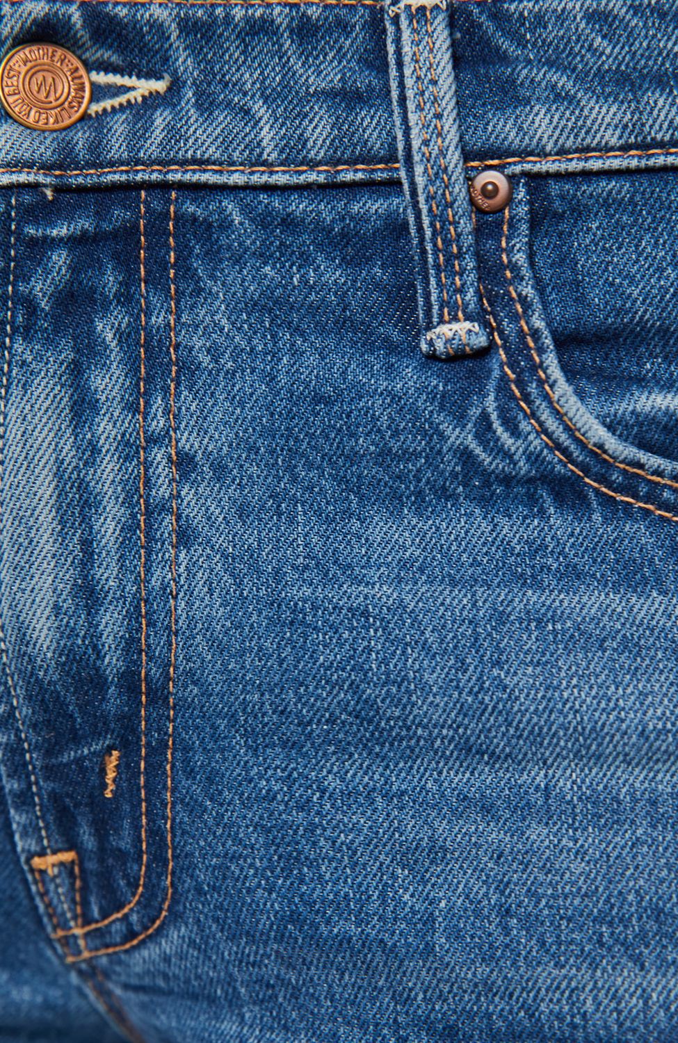 Mother The Jinx Heel Jean in Thrill Seaker