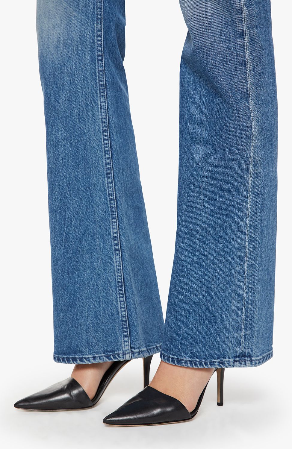 Mother The Jinx Heel Jean in Thrill Seaker