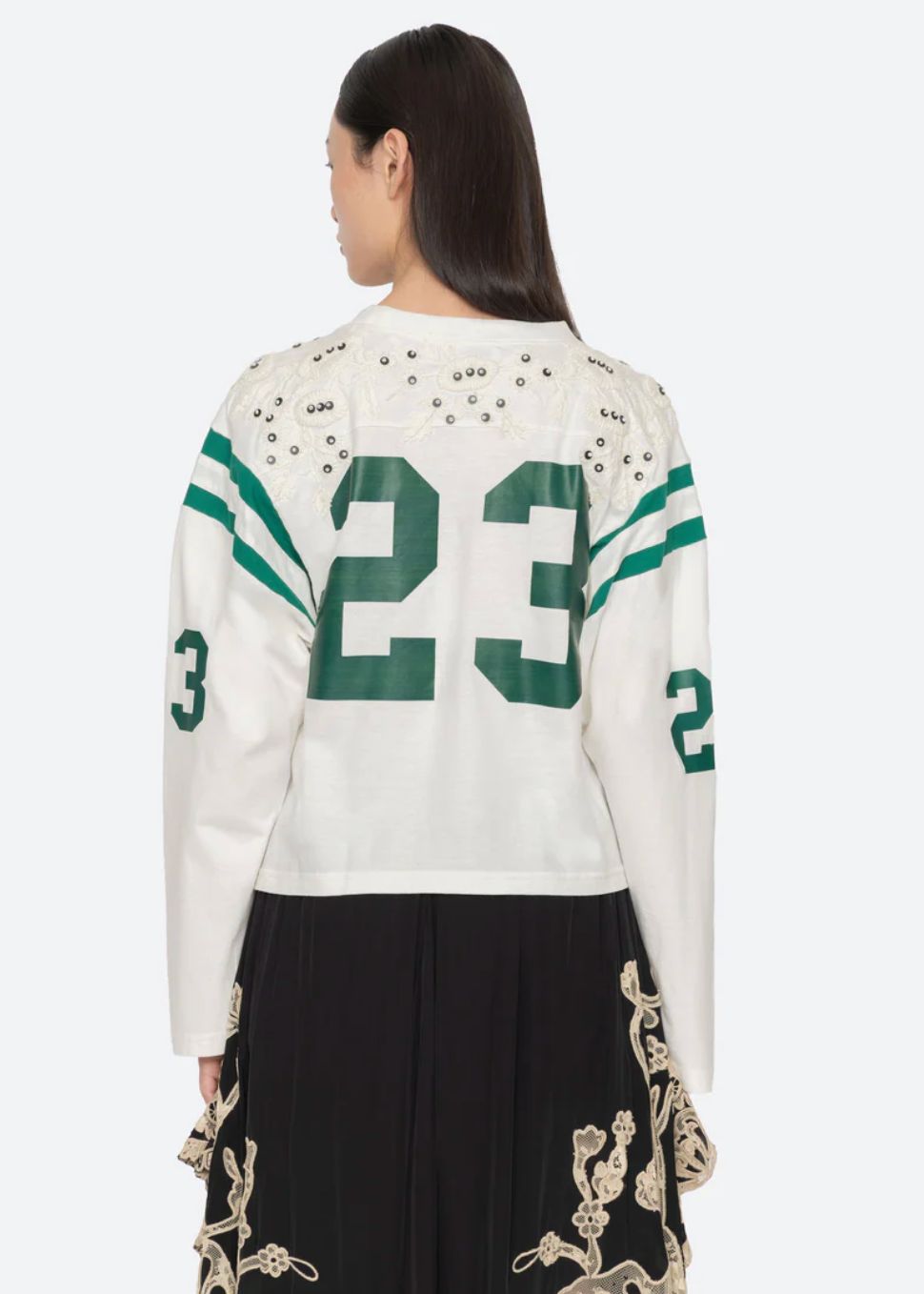 Sea NY Georgie Long Sleeve Sportswear Tee