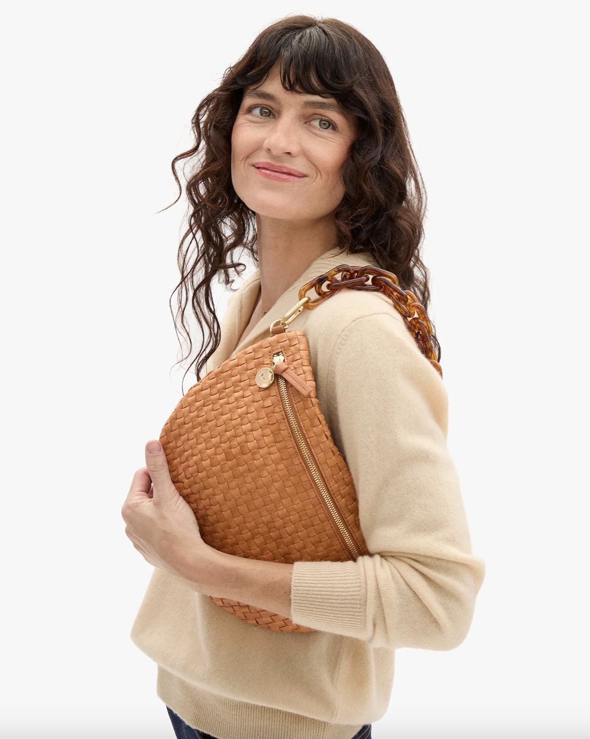 Clare V Grande Fanny Natural