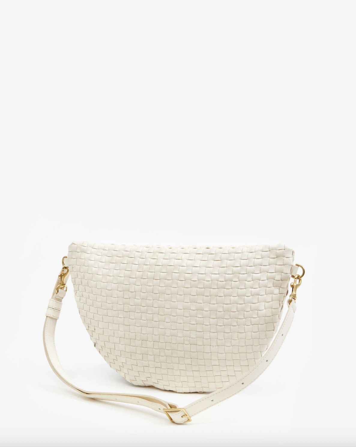 Clare V Grande Fanny in Cream