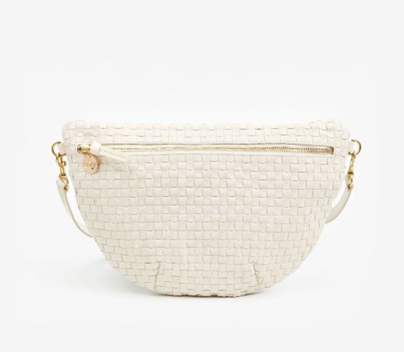 Clare V Grande Fanny in Cream