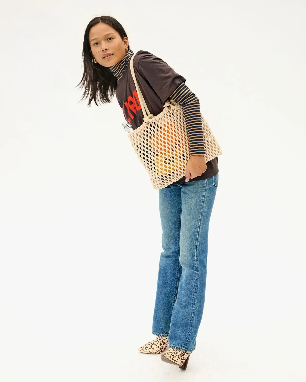 Clare V Sandy Tote in Natural