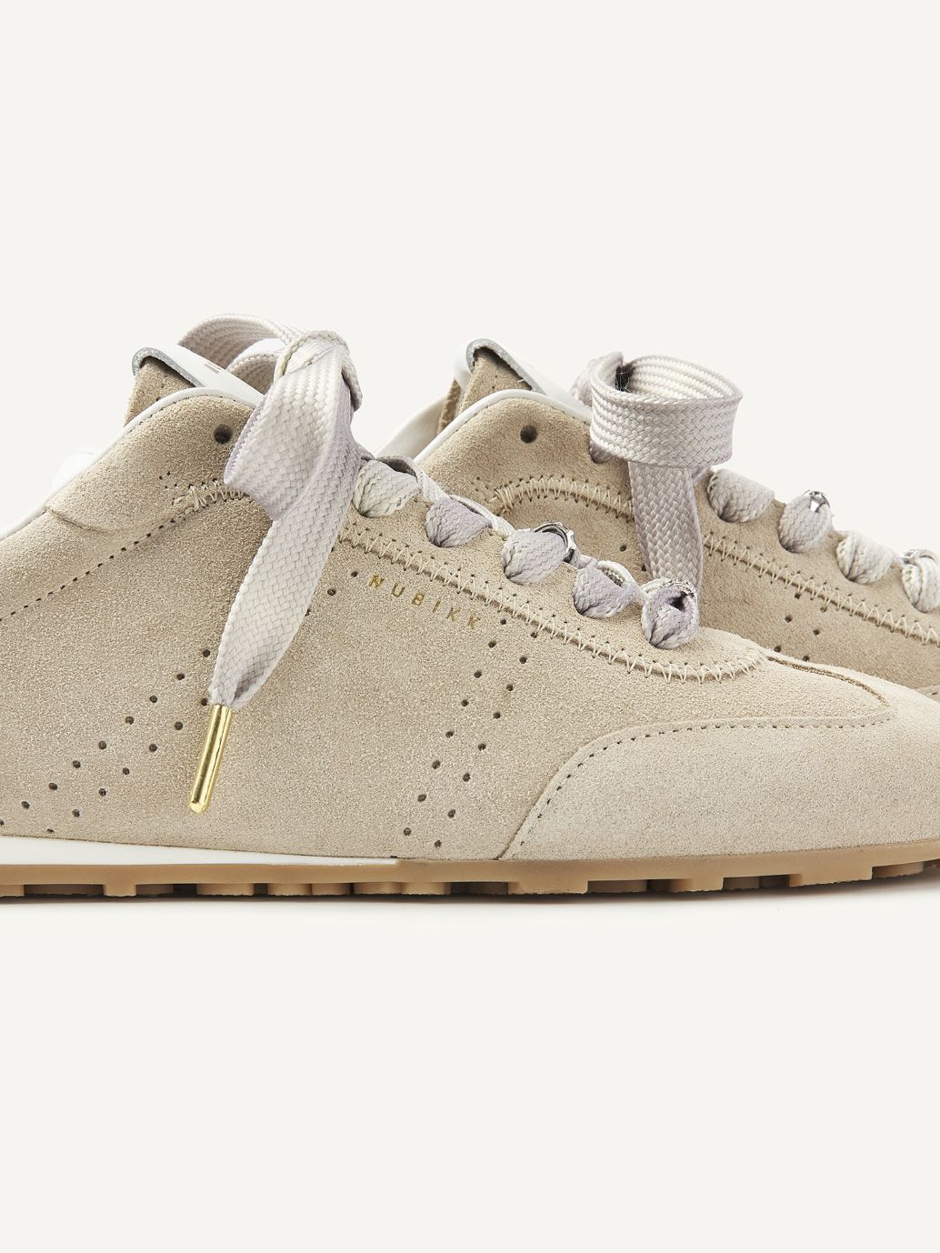 Nubikk Billy Lou Beige Suede Sneaker