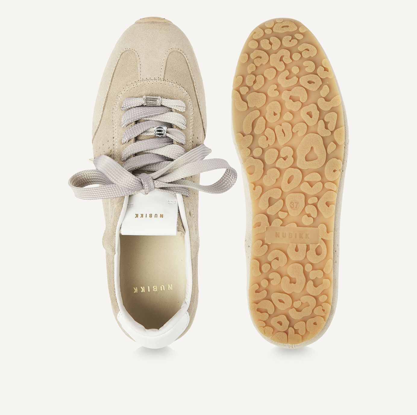Nubikk Billy Lou Beige Suede Sneaker