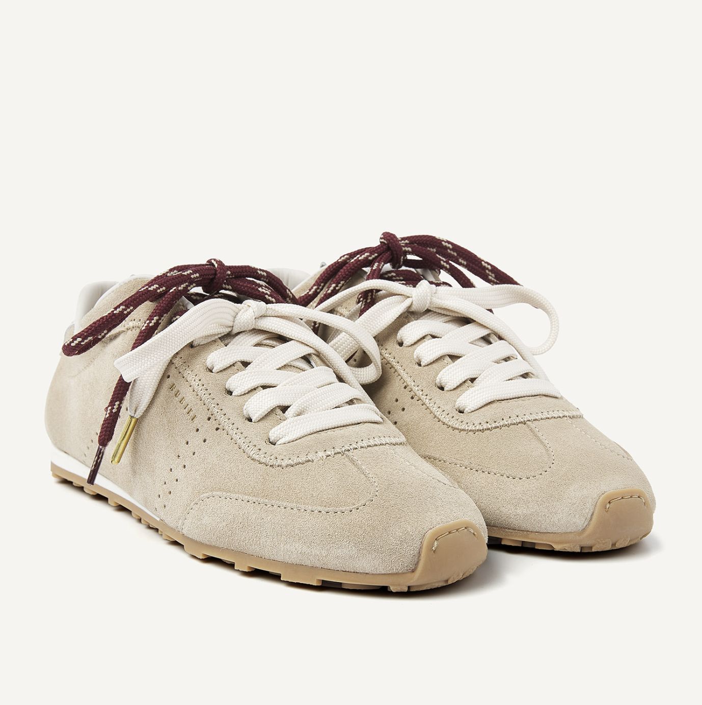 Nubikk Billy Lou Beige Suede Sneaker