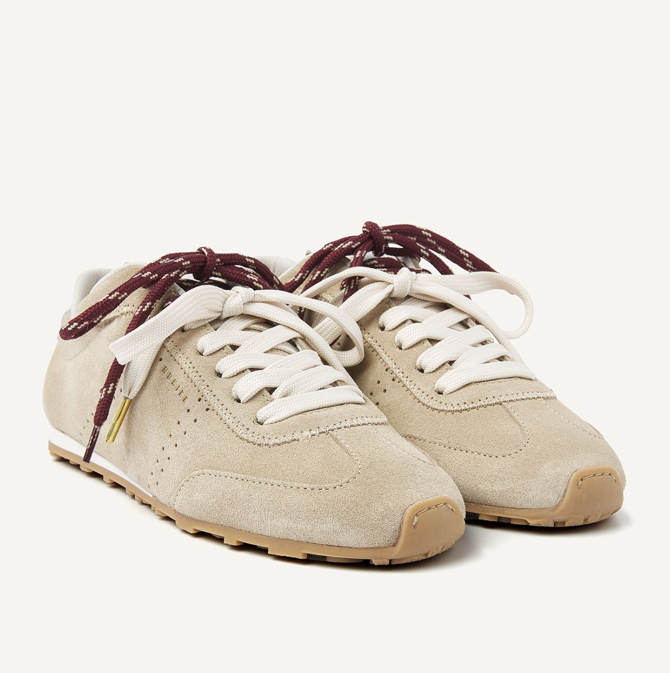 Nubikk Billy Lou Beige Suede Sneaker