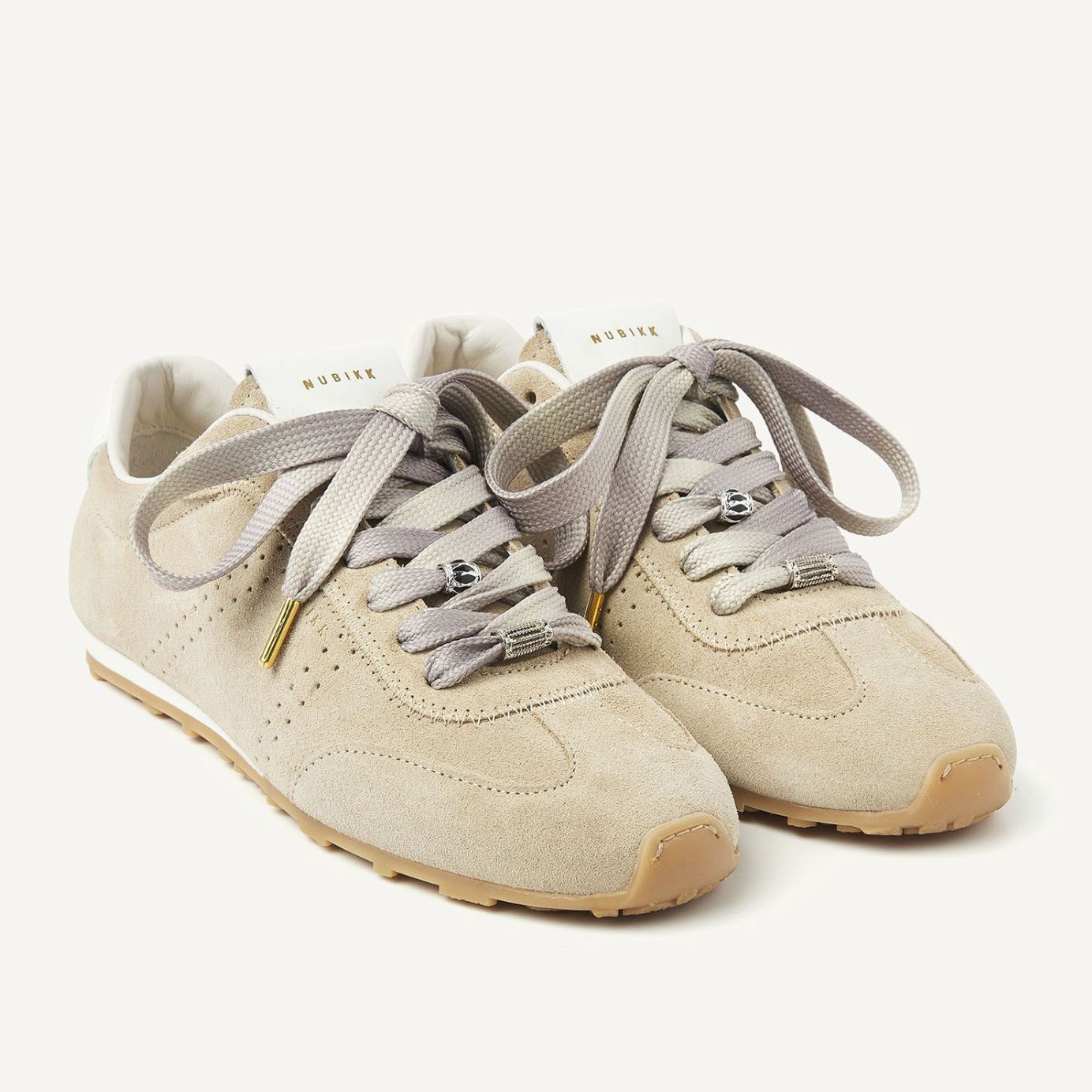 Nubikk Billy Lou Beige Suede Sneaker