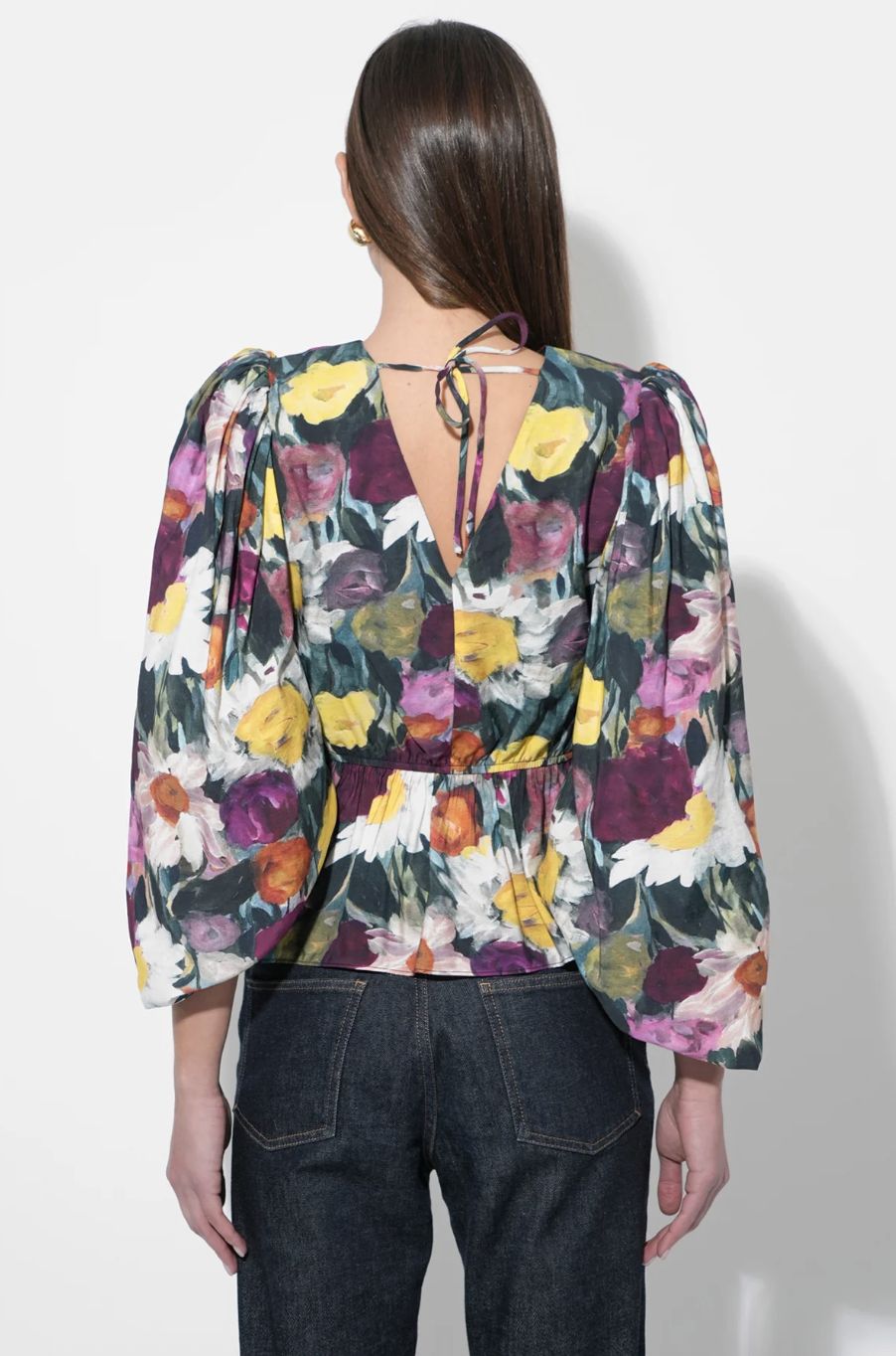 Adelyn Rae Esmarie Peplum Blouse