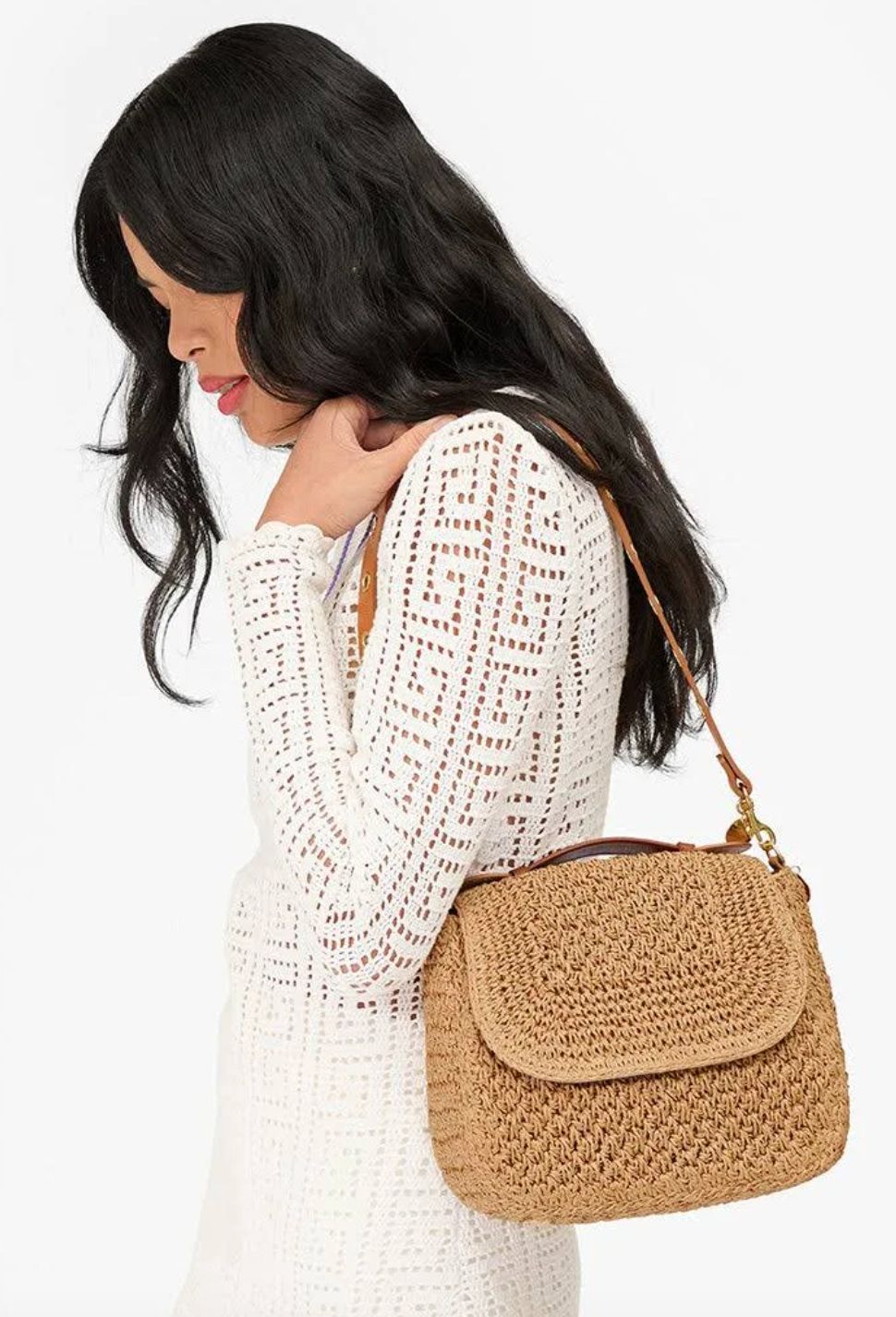 Clare V Louis Top Handle Handbag