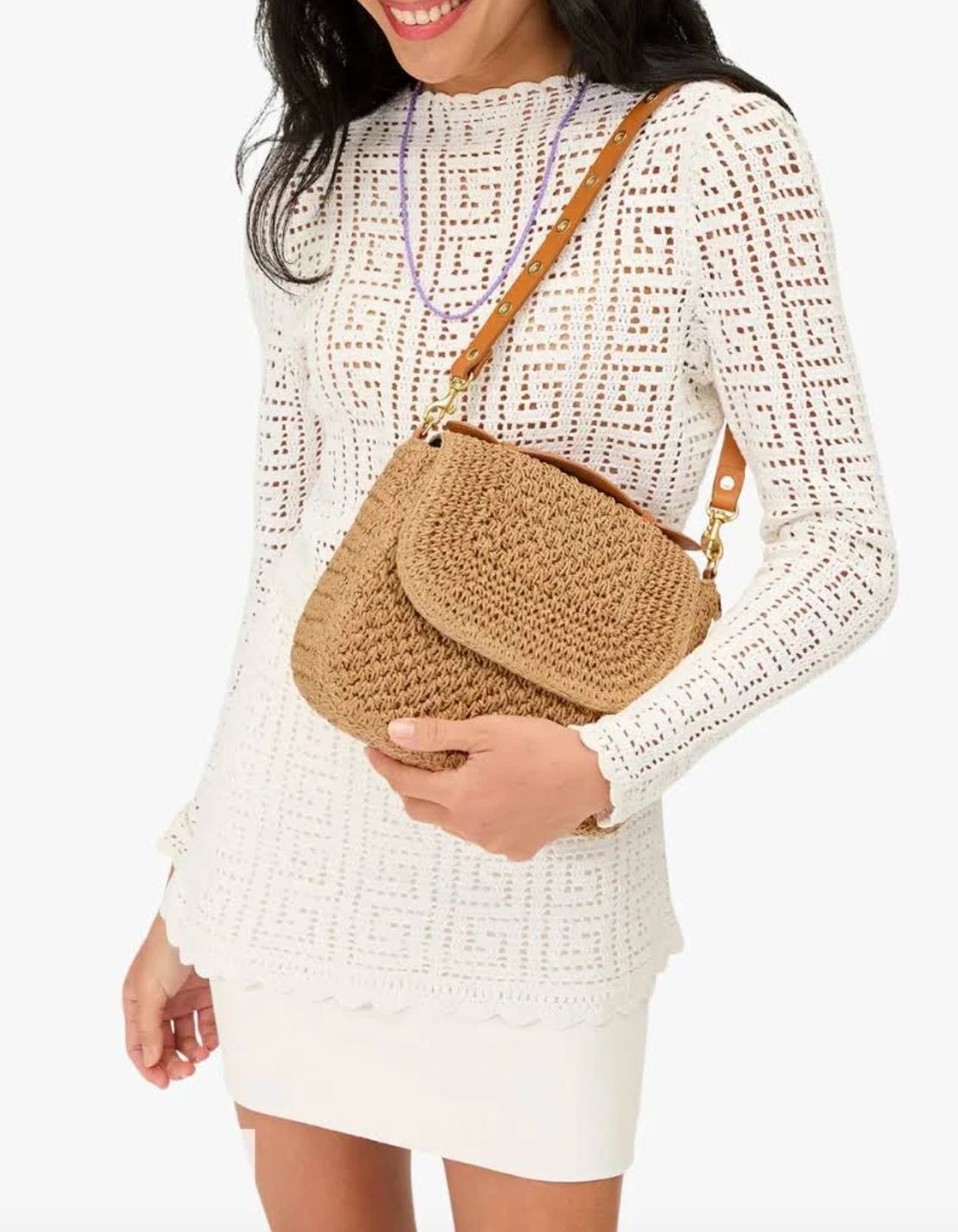 Clare V Louis Top Handle Handbag