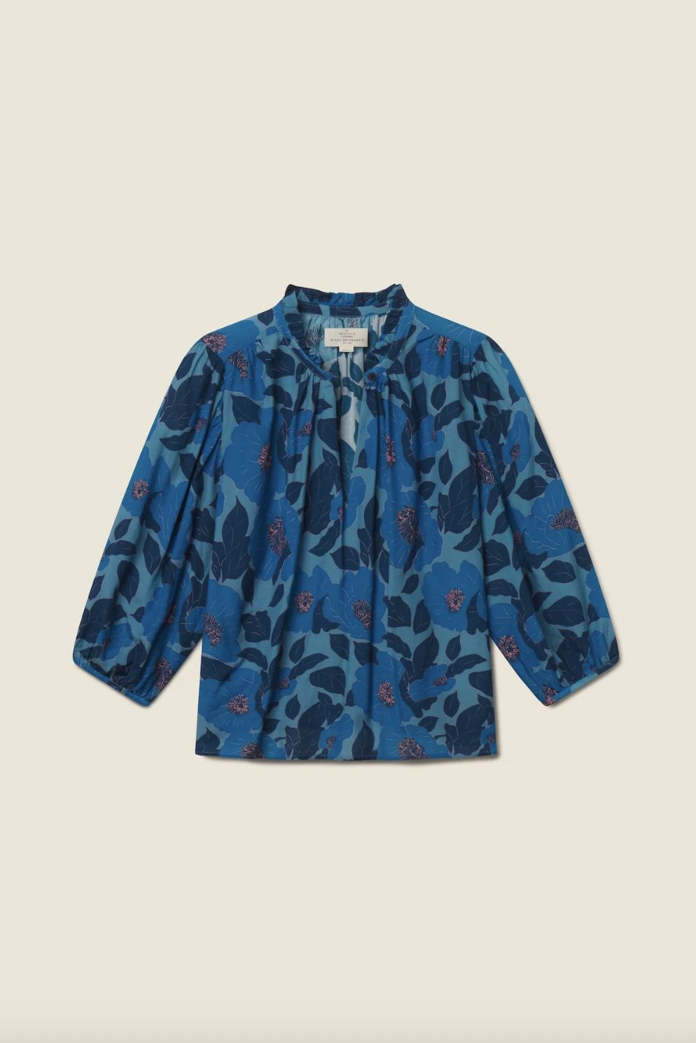 Trovata Orly Blouse in Lago Floral