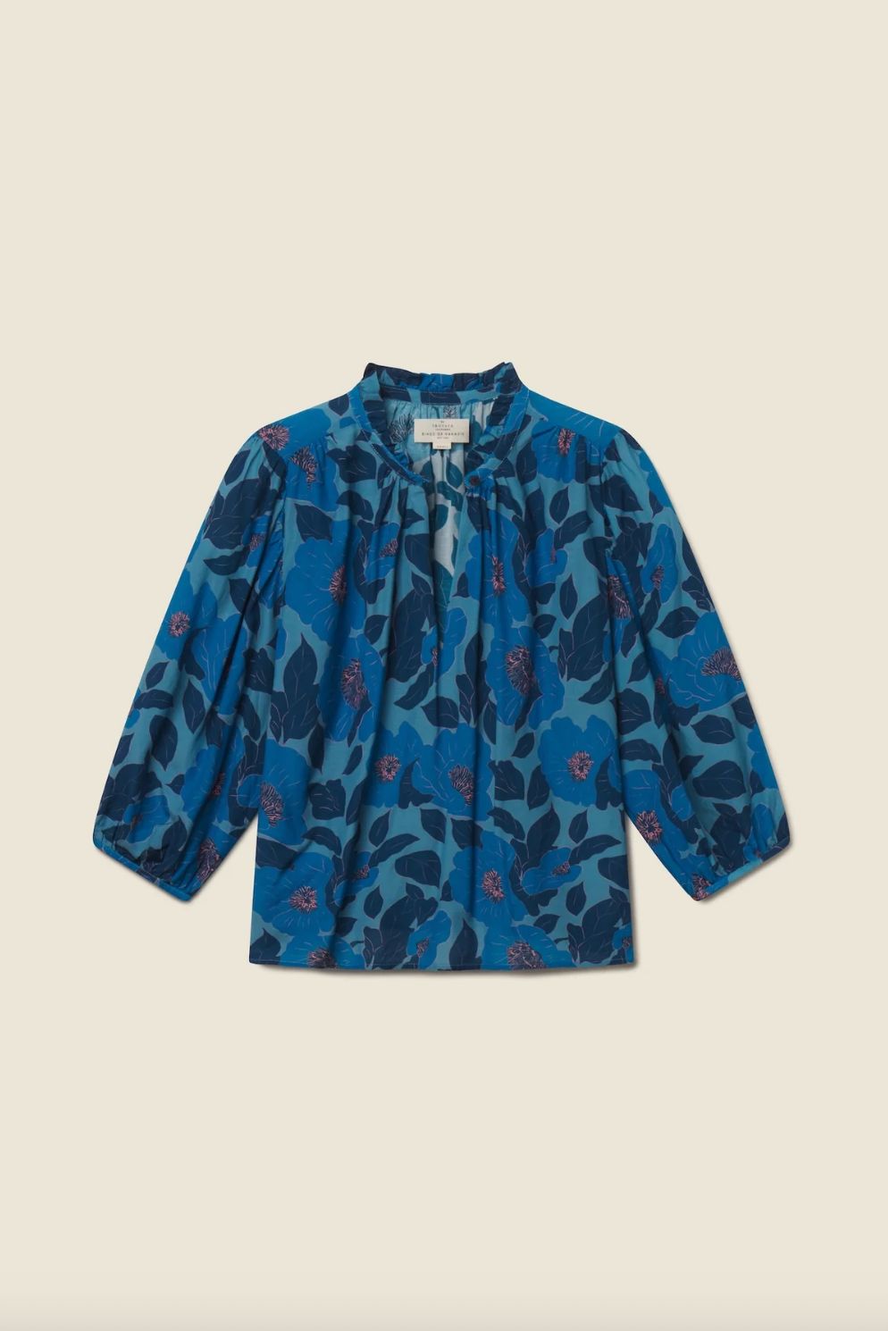 Trovata Orly Blouse in Lago Floral