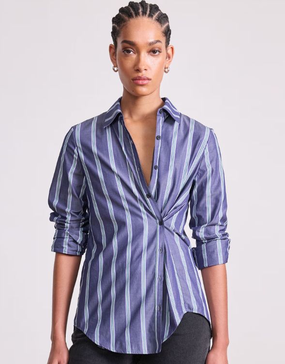 Apiece Apart Sodi Wrap Button Up
