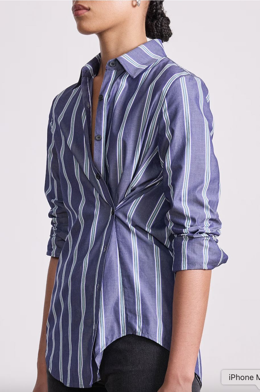 Apiece Apart Sodi Wrap Button Up