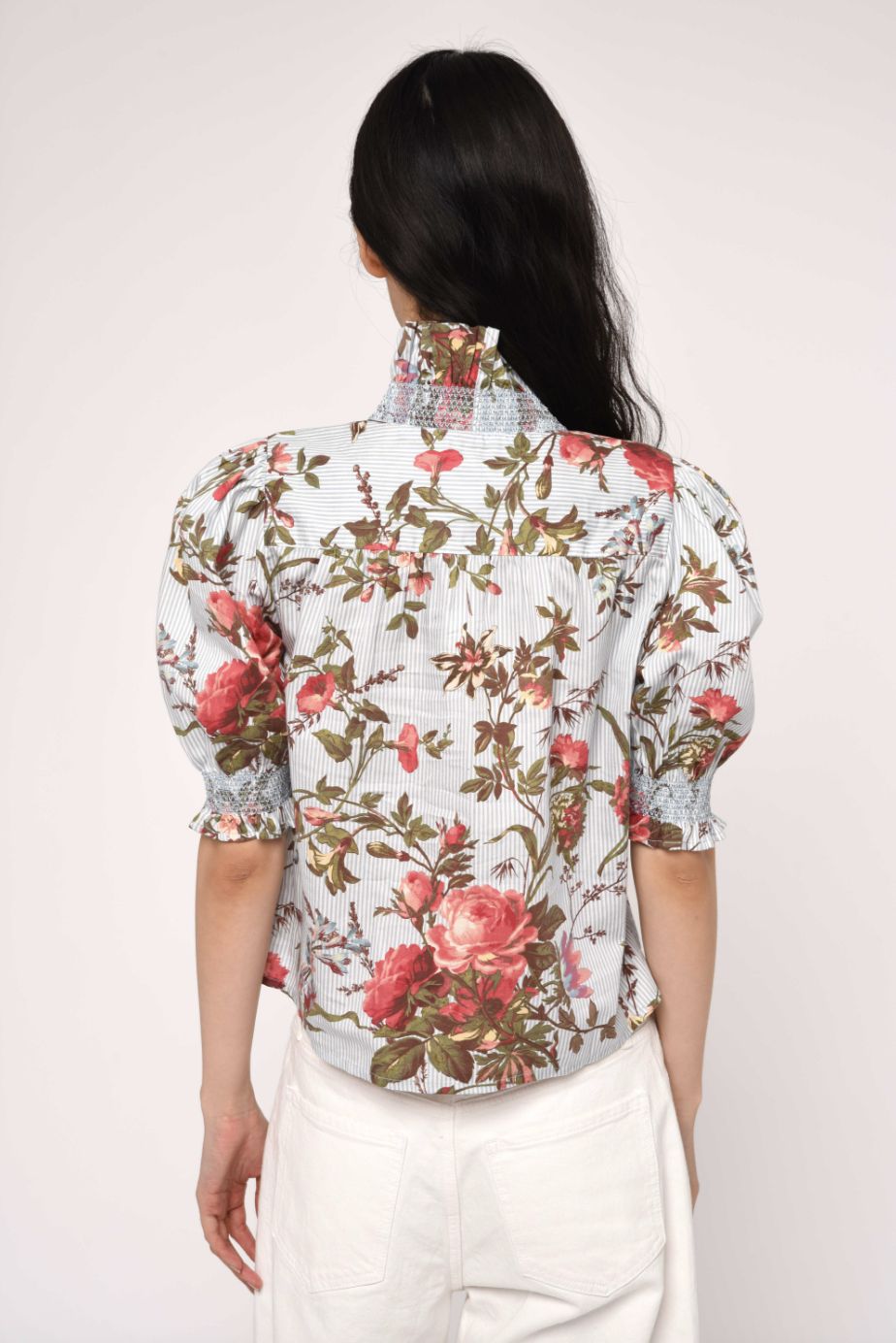 Love The Label Zuri Top In Battersea Floral