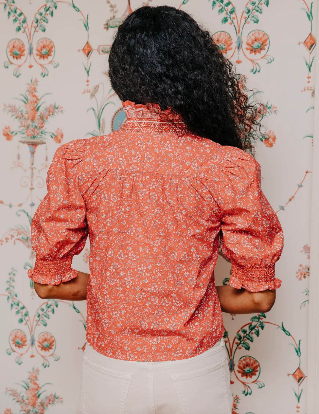 Love The Label Zuri Top In Rosemary Dreamscape