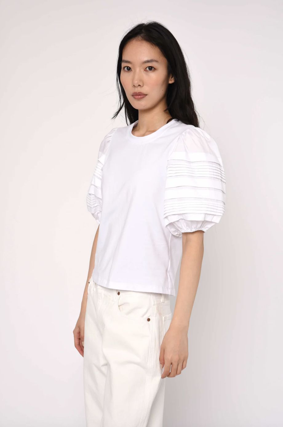 Love The Label Dylan Tee in Bright White