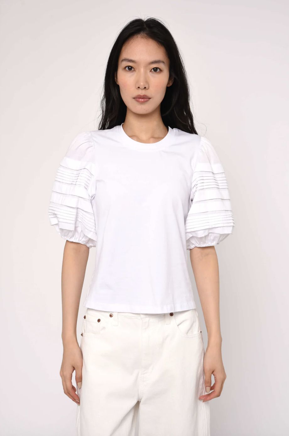 Love The Label Dylan Tee in Bright White